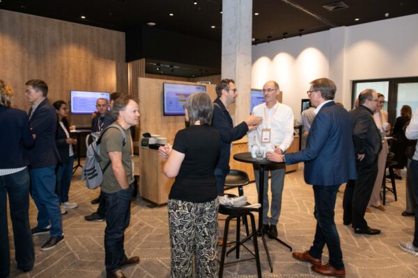 Networking during the breaks
